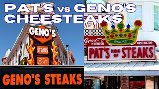 Pat's vs Geno's: The Ultimate Philly Cheesesteak Battle!