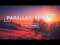 Parallax Effect HTML CSS In Just 5 Minutes | Parallax Scrolling Tutorials