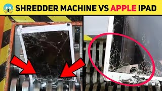 OMG 😱 Shredder Machine Vs 🍎 Ipad |Shredder Vs Turtle #a2motivation #backtobasics #fact2fact #shorts