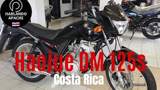 Haojue DM 125s Ficha técnica, Costa Rica