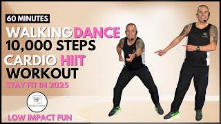 Walking Cardio Dance Workout To Burn Fat and Boost Mood