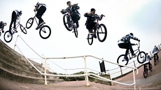 Stunts on a bicycle 2014(BMX)