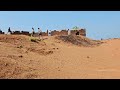 exploring chapora fort and vagator beach stunning views of morjim beach chapora fort goa 4k