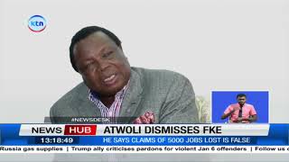 Atwoli dismises FKE report that over 5,000 jobs were lost last year