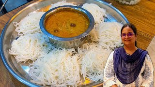 பூ போல இடியாப்பமும் குருமாவும் இப்படி ஒரு முறை செய்ங்க | Idiyappam With Kurma | Breakfast In Tamil