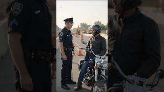 The Biker Had One Question… Then the Supervisor Arrived 👮‍♂️🏍️