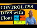How to Control DIVS with Float Left and Right in CSS