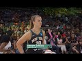 Sabrina Ionescu’s final round in the 2023 WNBA 3 Point Contest