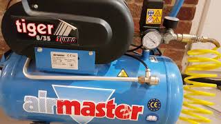 Airmaster Tiger 8/35 Turbo Air Compressor