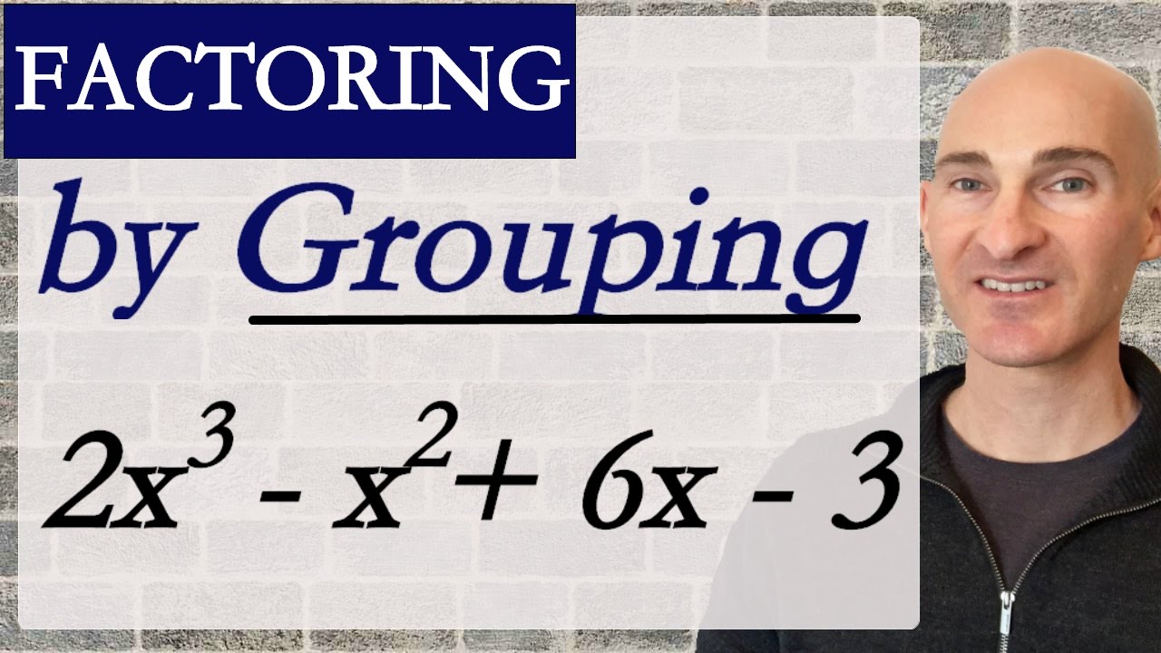 Factoring By Grouping (4 Terms) - YouTube