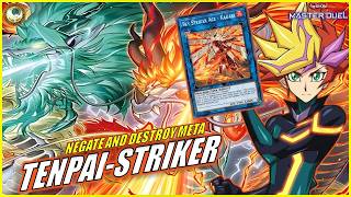 TENPAI DRAGON SKY STRIKER 🗡️ One Card Combo OTK! NEGATE \u0026 DESTROY META [Yu-Gi-Oh! MASTER DUEL]