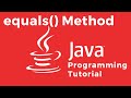 How To Check Whether Two Strings Are The Same Using The equals() and equalsIgnoreCase() Method