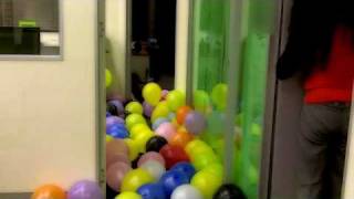 Creating the Balloonery - Best balloon room office prank