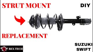 Suzuki Swift Strut Mount Replacement Easy DIY