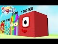 Numberblocks Cube Comparison 1 to Million New Season Episode 1