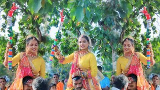 2025 કી પહેલી શાદી નવાલજા//Aadivasi marriage Dulhan dance video//આદિવાસી દુલ્હન ડાન્સ વિડિયો