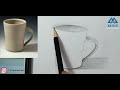 آموزش گام به گام نقاشی لیوان how to paint a mug step by step guide