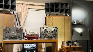 Western electric 124 + altec 288 + altec 515 rwb + jbl 076 + studer B62 + patricia barber reel2reel