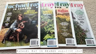 Rachael Ray In Season Magazine No Talking ASMR