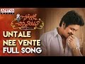 Untale Untale Nee Vente Untale Full Song || Nagarjuna, Ramya Krishna, Lavanya Tripathi, Anup Rubens