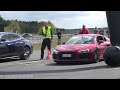 audi r8 v10 plus with mhp exhaust launch control and onboard ride