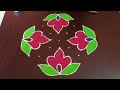 9×3dots beautiful sankranti chukkala muggulu🌷 easy sankranti rangoli pongal kolams rang kaa rangoli