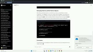 Memory management in Python C extension