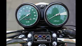 1976 Honda CB 500 Four K2 sound