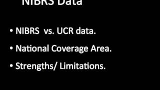 Crim9--NIBRS Data