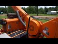 2011 altec wc126a gas powered wood chipper vin 0751 walkaround