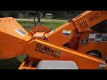 2011 altec wc126a gas powered wood chipper vin 0751 walkaround