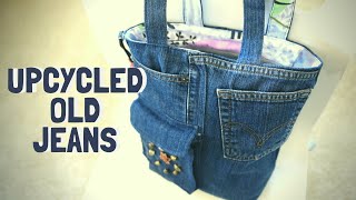 REFASHION OLD DENIM牛仔裤千万别扔教你一招变废为“包”！