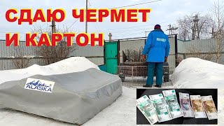 Сдал - потратил. Заработок на картоне и чермете.