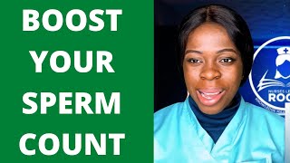 Treatment for low sperm count/how to boost sperm count/treatment for oligospermia/low sperm count