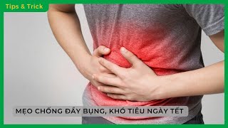 Mẹo TRỊ ĐẦY BỤNG, KHÓ TIÊU ngày Tết HIỆU QUẢ NHANH CHÓNG - Bách hoá XANH