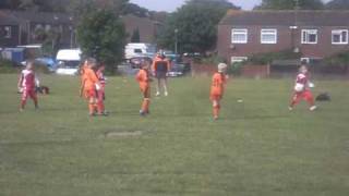 Cole Oats scores a fantastic goal for MFC Popley Dynamo's! Well done Cole!