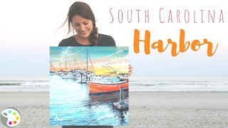 How to Paint a Sailboat | Step by Step Acrylic Painting Tutorial