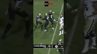 Shiloh Sanders Makes Athletic Interception and Scores a Touchdown