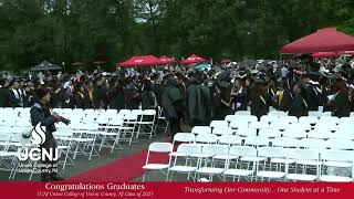 3pm UCNJ Spring 2025 Commencement Ceremony