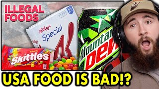 American Foods That Are BANNED In Other Countries!!! - American Reacts