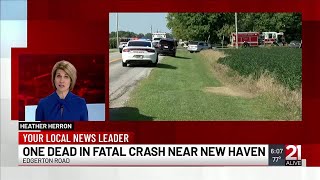 FIRST ALERT TRAFFIC: Police respond to fatal crash in eastern Allen County