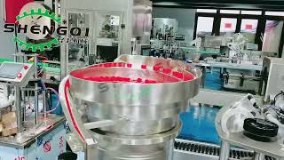 5毫升采样管灌装线 单采核酸检测试剂灌装贴标设备Single nucleic acid detection reagent filling and labeling equipment