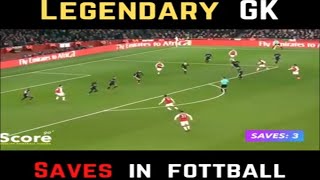 Legendary Goalkeeper Saves In Football‼😱