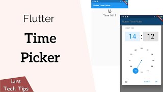 Flutter: Time Picker