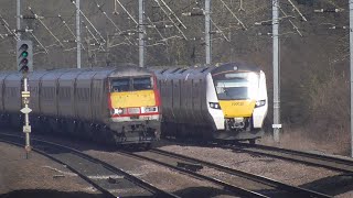 Trains at: Arlesey - ECML - 23/2/19