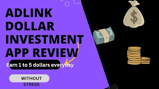 This investment app pays in  dollars | Adlink Investment app review | Earn 1 to 10 dollars everyday