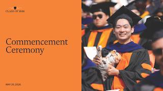 Princeton University's 2026 Commencement Ceremony