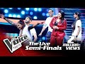 Team Ashanthi | Sanda Wathuren Nawa (සඳ වතුරෙන්) | The Live Semi Finals | The Voice Teens Sri Lanka