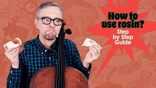 How to Use Rosin for Violin or Cello |  String Instrument Maintenance