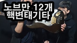 변태기타 리뷰 노브가 12개!?!??